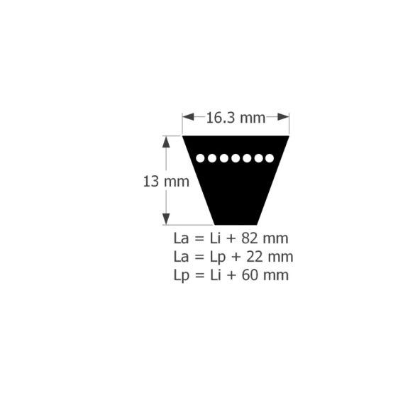 *17X2300LI/SPB2360LP SKF   ( PHG SPB2360 SKF Ékszíj keskeny profilú)