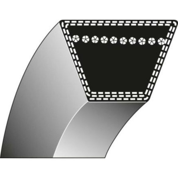 MTD ÉKSZÍJ 1/2" x 88"